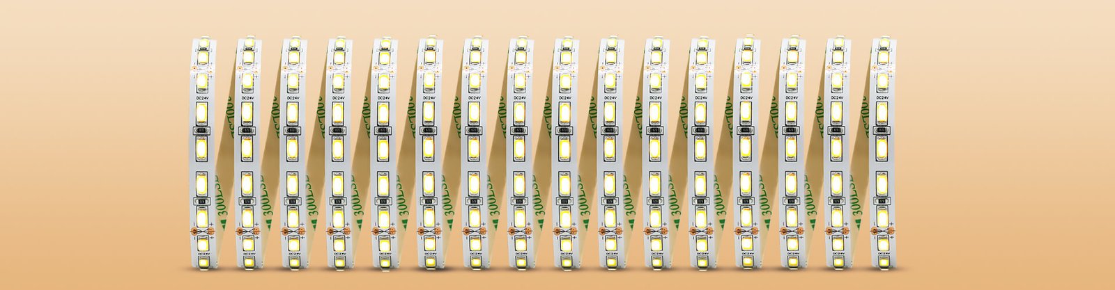 SMD5730 LED Strip 90LEDs/m  DC24V (Ultra High Brightness)