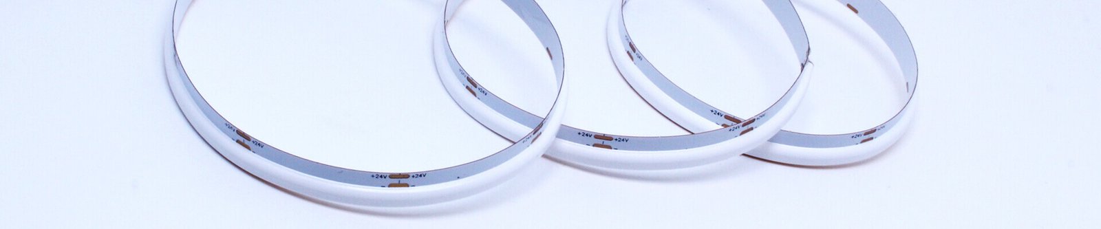 Side Emitting White COB LED Strips 480LEDs/M DC24V 3000K-6000K CRI90+