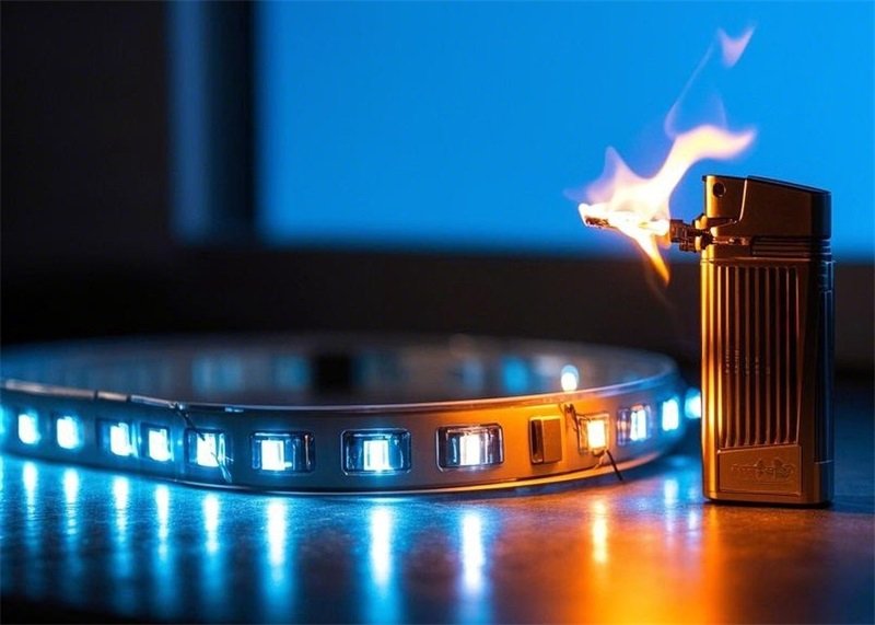 led