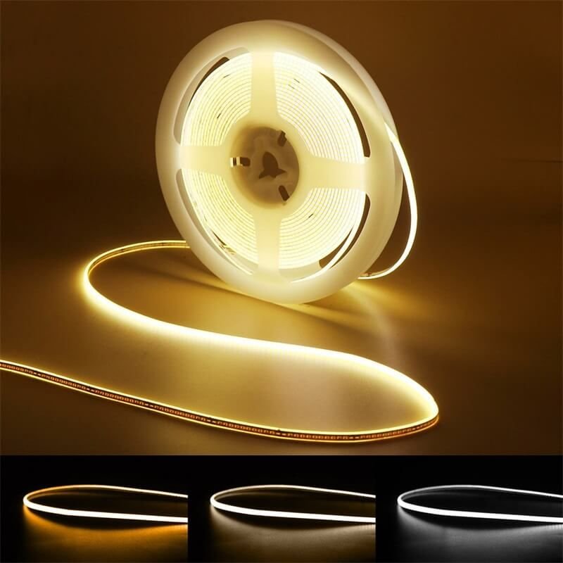 3mm COB LED Strip Super Mini COB LED Strip 480LEDs/M DC3V