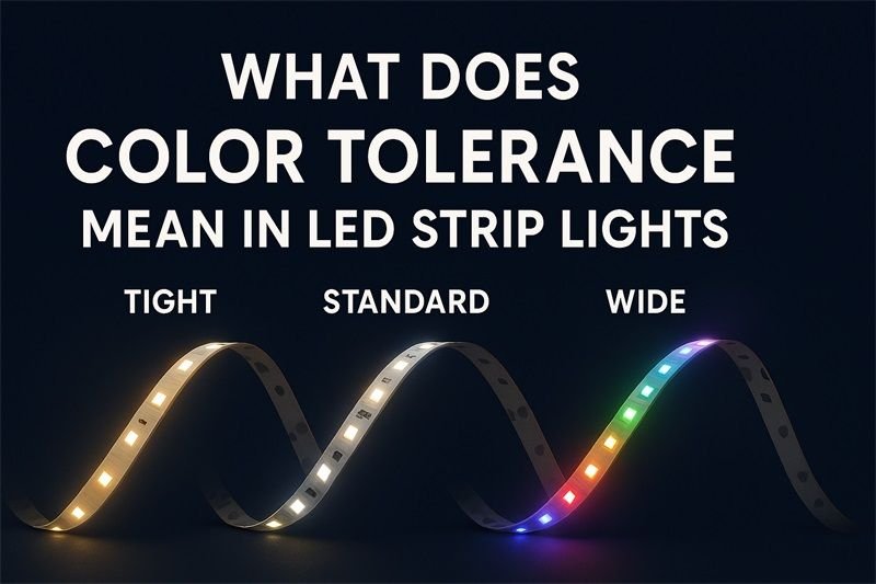 What Does Color Tolerance Mean in LED Strip Lights?