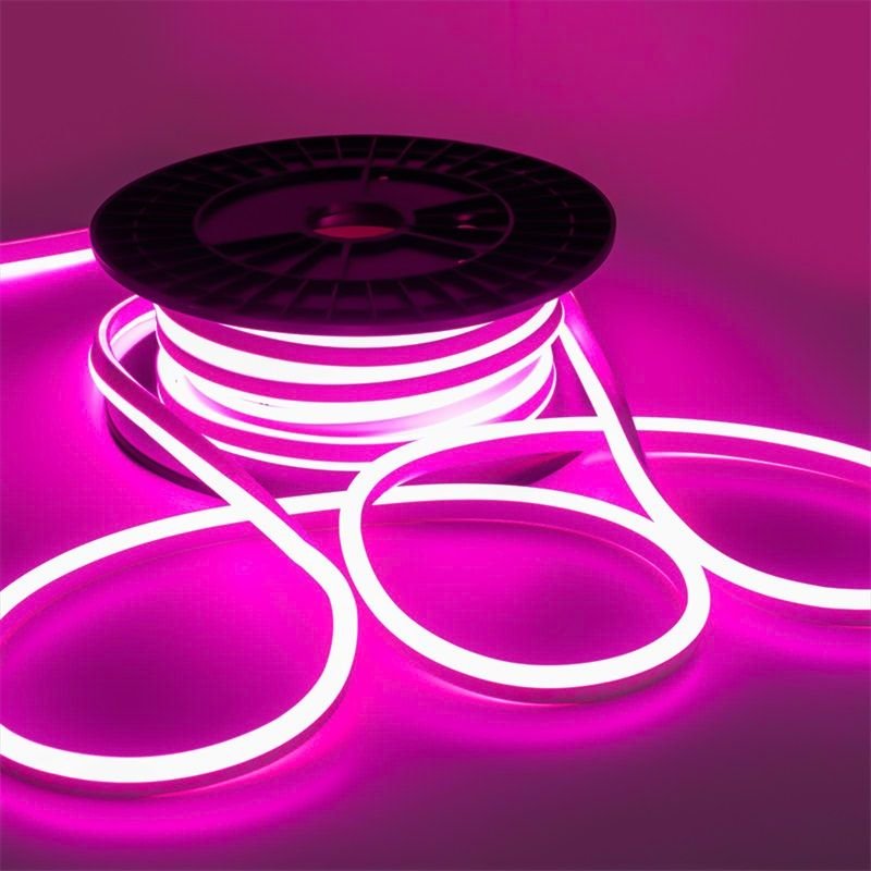 16x16mm RGB Multi-Color Silicone NEON Strip Light – Durable, IP67 Waterproof