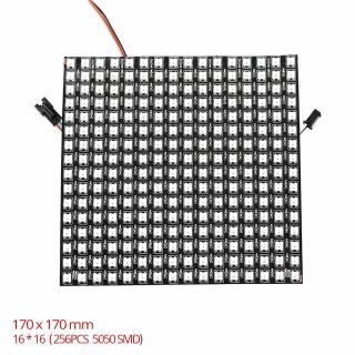 WS2812B Flexible LED Pixel Screen | Full Color Addressable Display Panel - 2