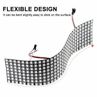 WS2812B Flexible LED Pixel Screen | Full Color Addressable Display Panel - 1