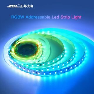 TM512 RGBW LED Strip 4-in-1 | Addressable External IC Pixel Tape 12V/24V - 3