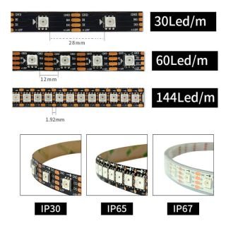 WS2815 LED Strip 12V Dual-Signal Addressable Dream Color - 3