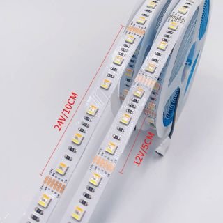 RGBCW 5-in-1 LED Strip Light – Dual White & RGB Color Changing Ambient Lighting - 4