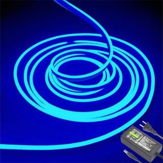 16x16mm RGB Multi-Color Silicone NEON Strip Light – Durable, IP67 Waterproof - 1